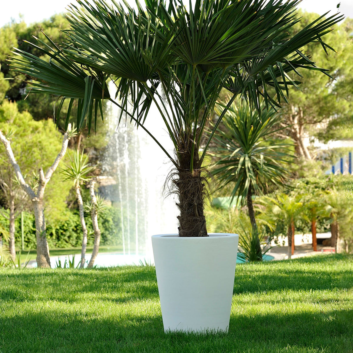 Maceta Bretaña Ø50x60 cm blanca (3)