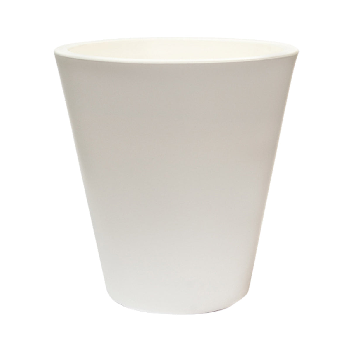 Maceta Corsa Ø40x40 cm blanca