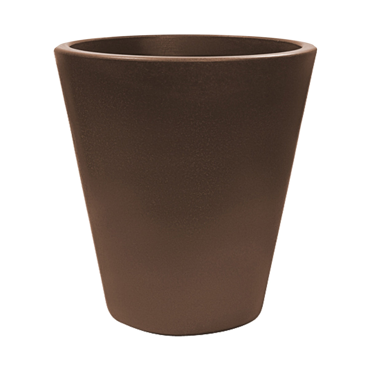 Maceta Corsa Ø50 cm marrón