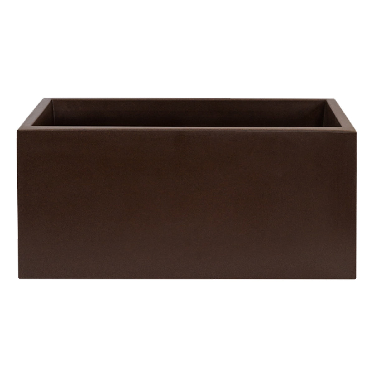 Jardinera polietileno bronce 100x45 cm