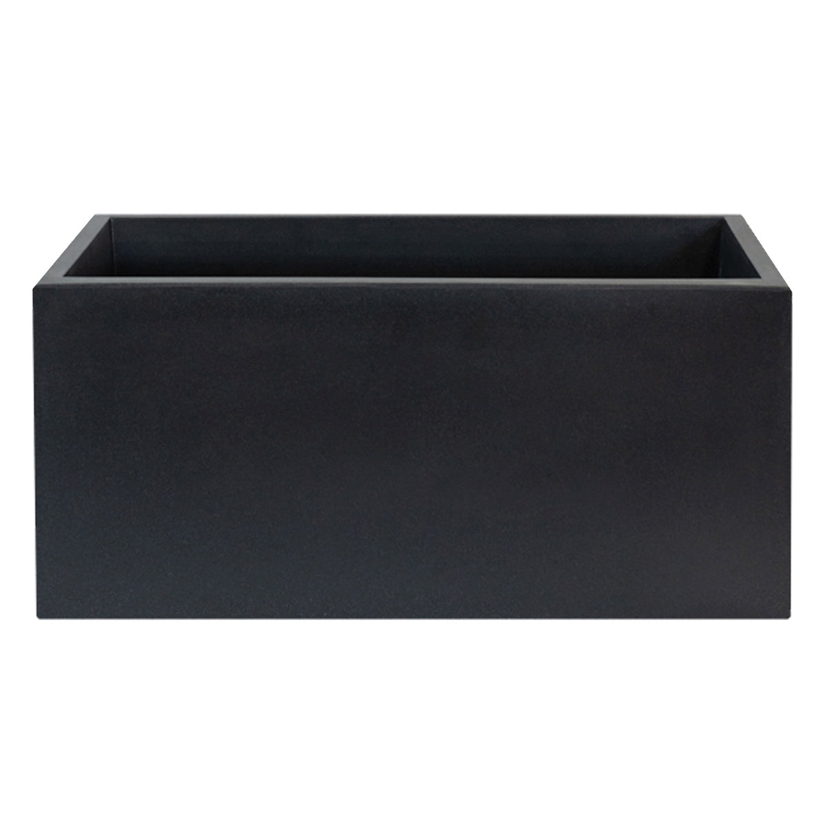 Jardinera polietileno antracita 100x45 cm