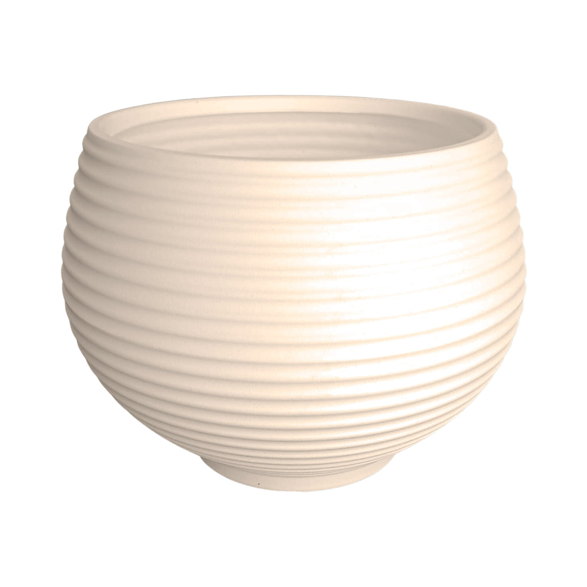 Maceta Zafira Ø32 cm crema