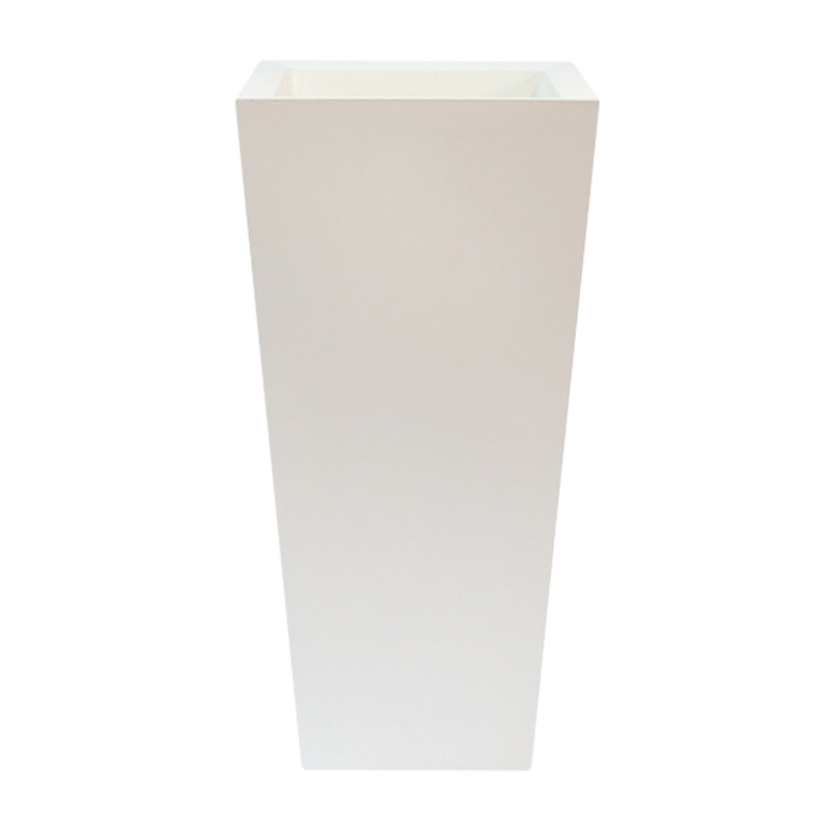 Maceta Civic Ø40x80 cm blanca