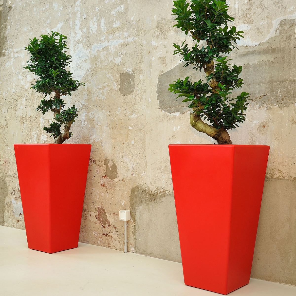 Maceta Civic Ø40x80 cm bronce (8)