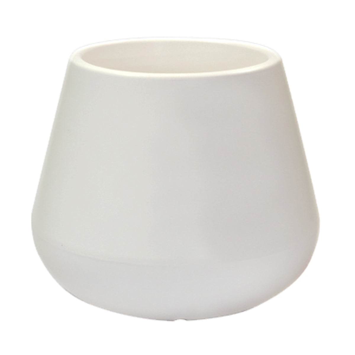 Maceta Adam Ø41x35 cm blanca
