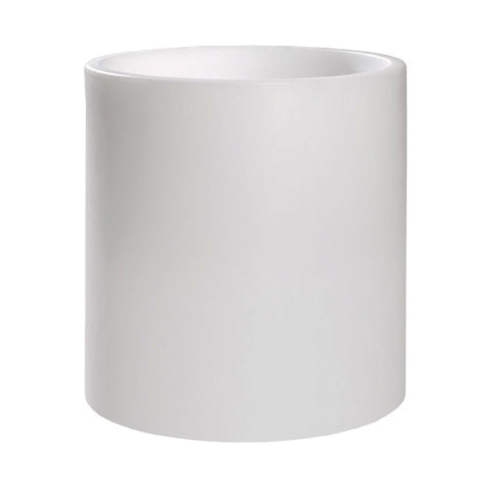 Maceta Agila Ø39x40 cm blanca