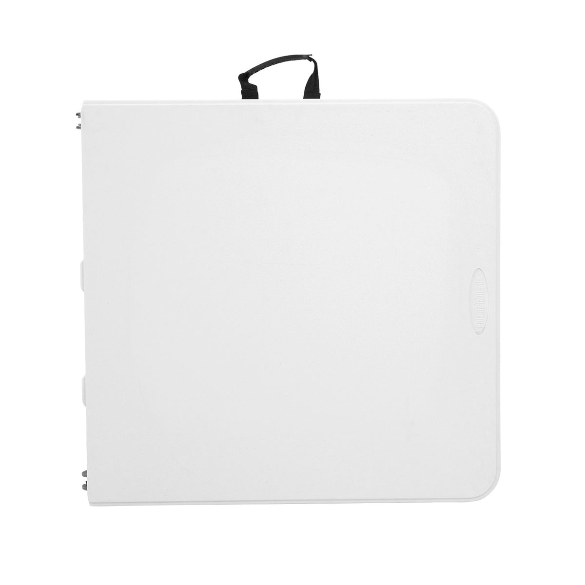 Mesa plegable multifuncional 180x74x74cm con asa blanco (3)