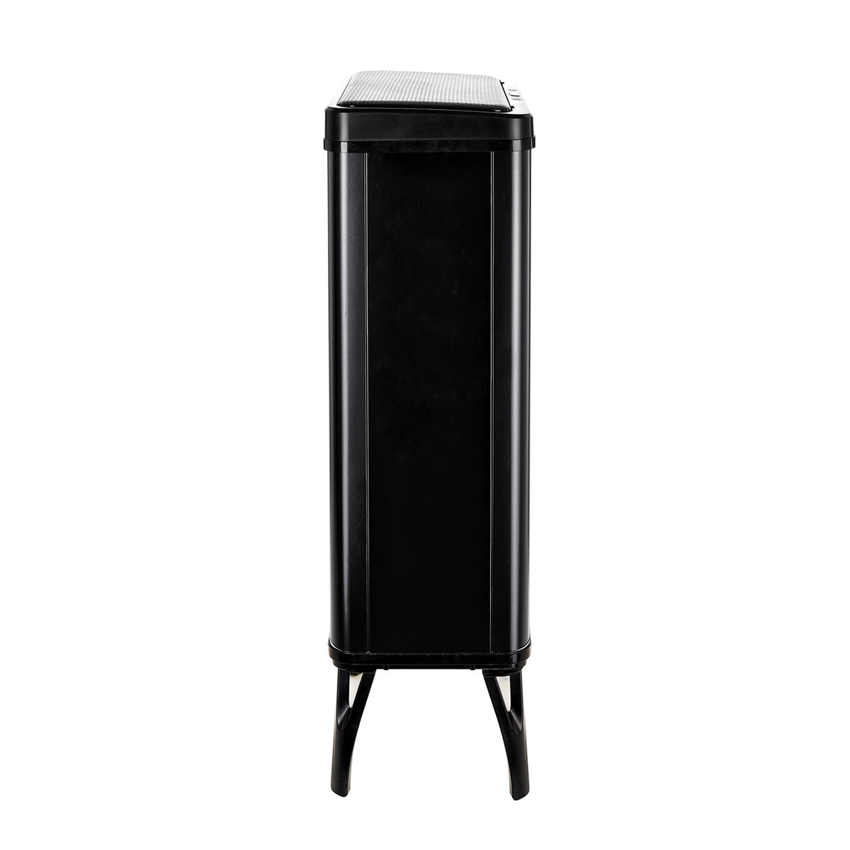 Cubo de basura inteligente apertura automática 60L negro (10)