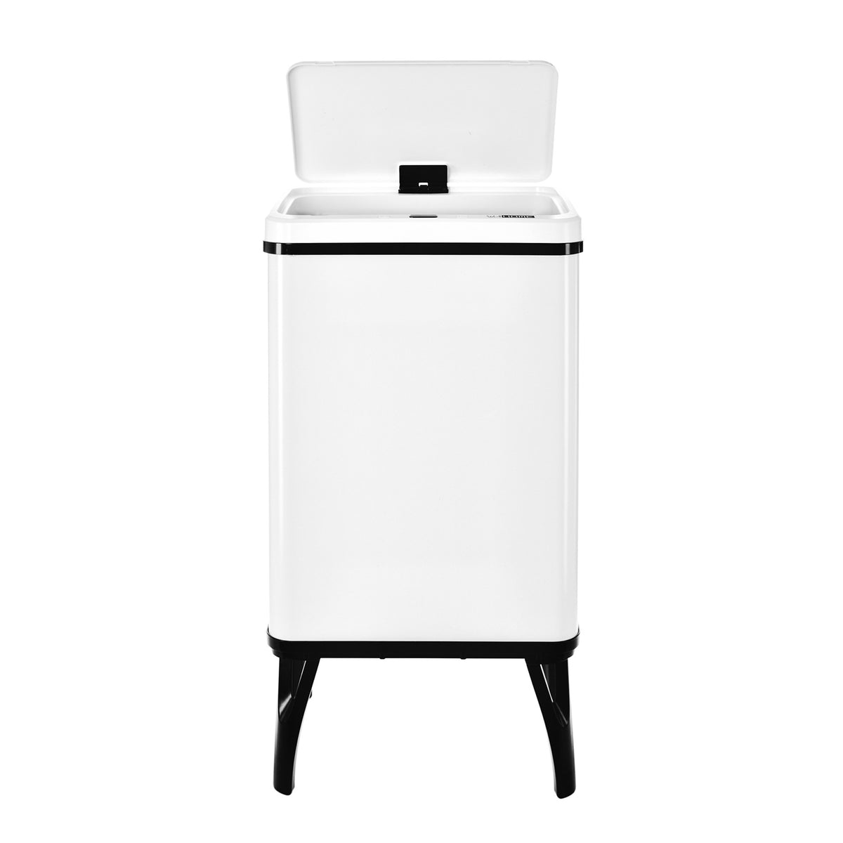 Cubo de basura inteligente apertura automática 40L blanco (7)