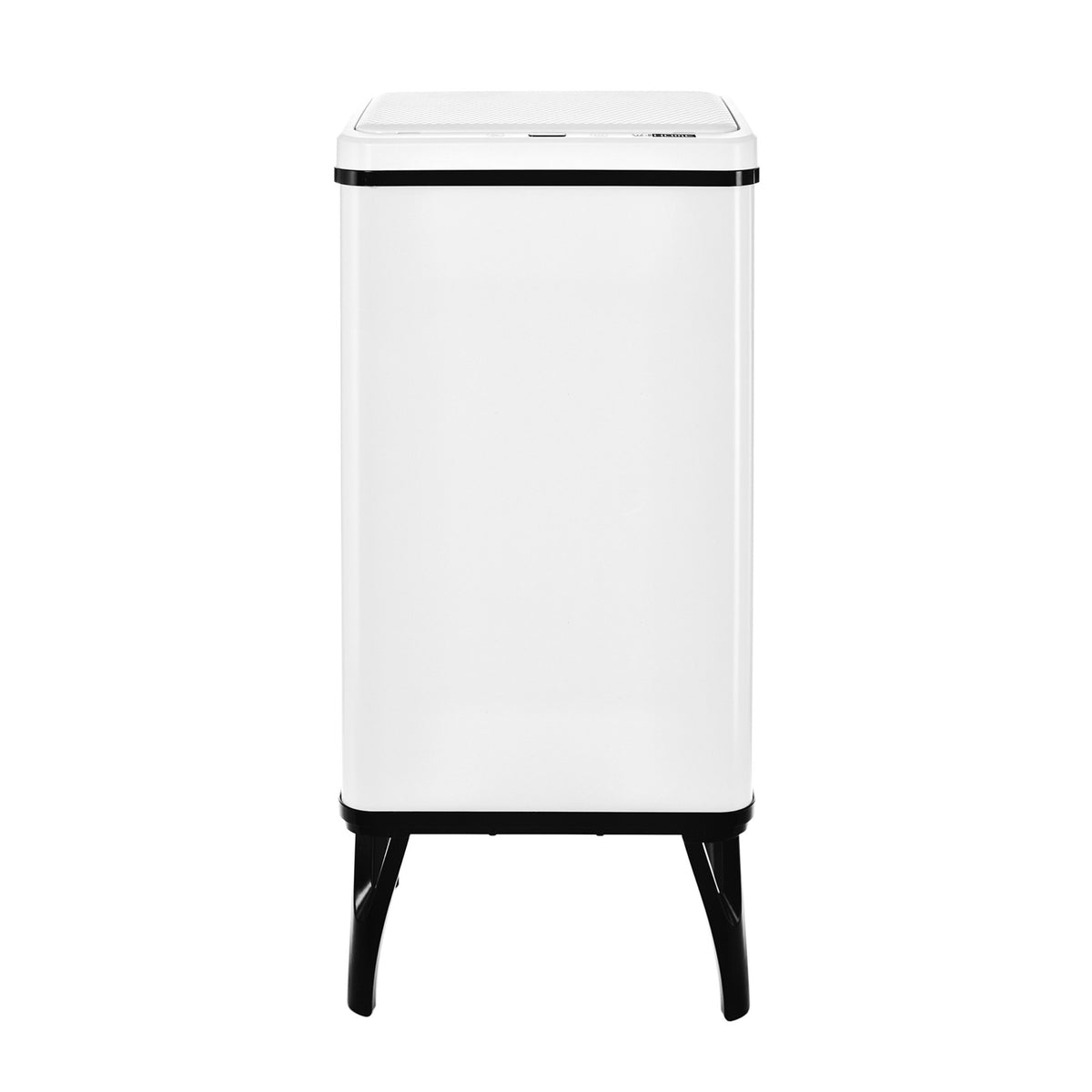 Cubo de basura inteligente apertura automática 50L blanco (4)