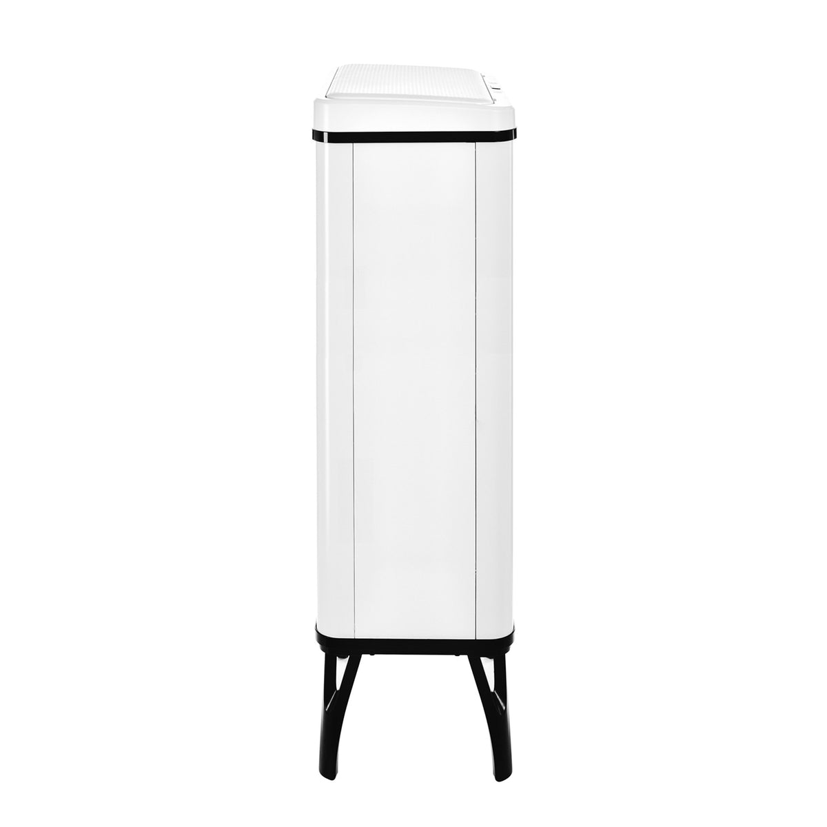Cubo de basura inteligente apertura automática 60L blanco (8)