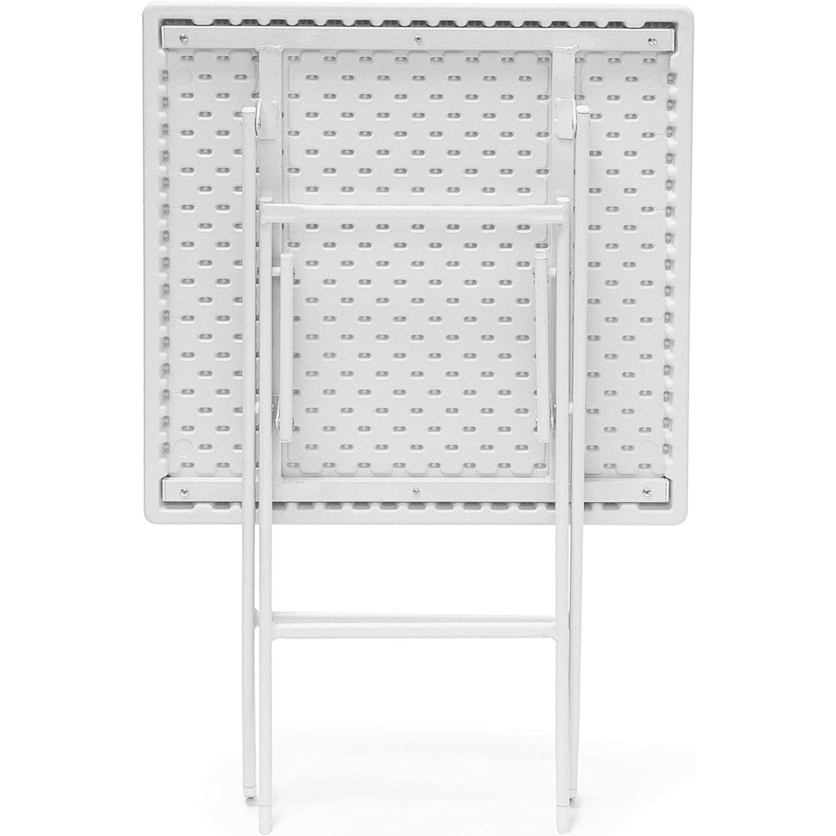 Mesita velador cuadrada blanca 62x62x73cm (8)