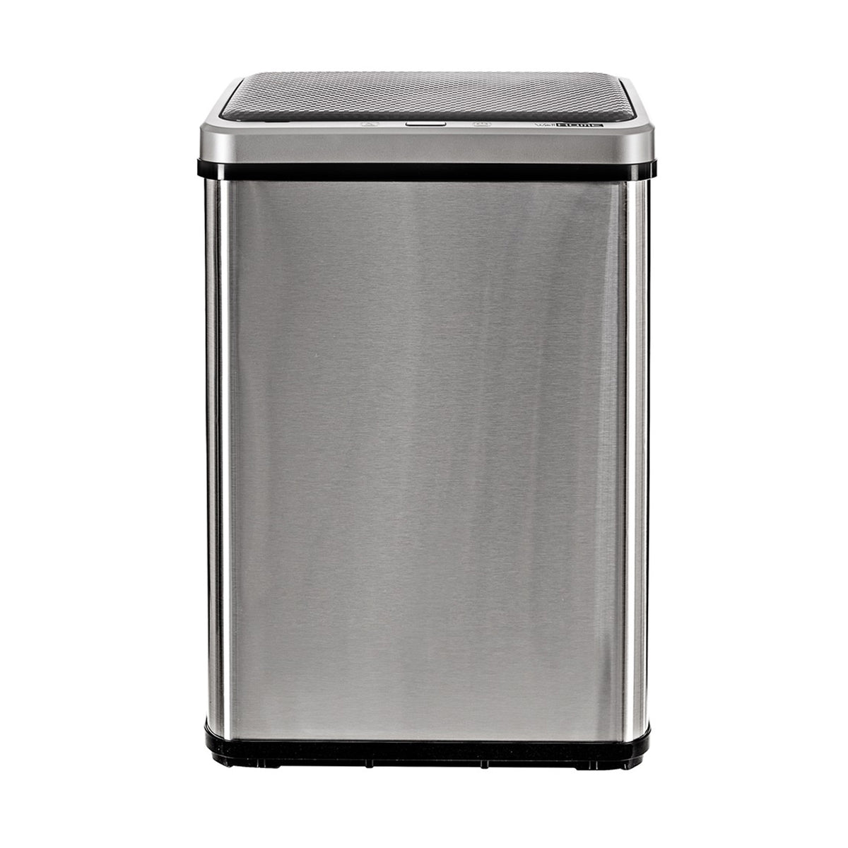 Cubo de basura inteligente sin patas apertura automática 40L gris (4)