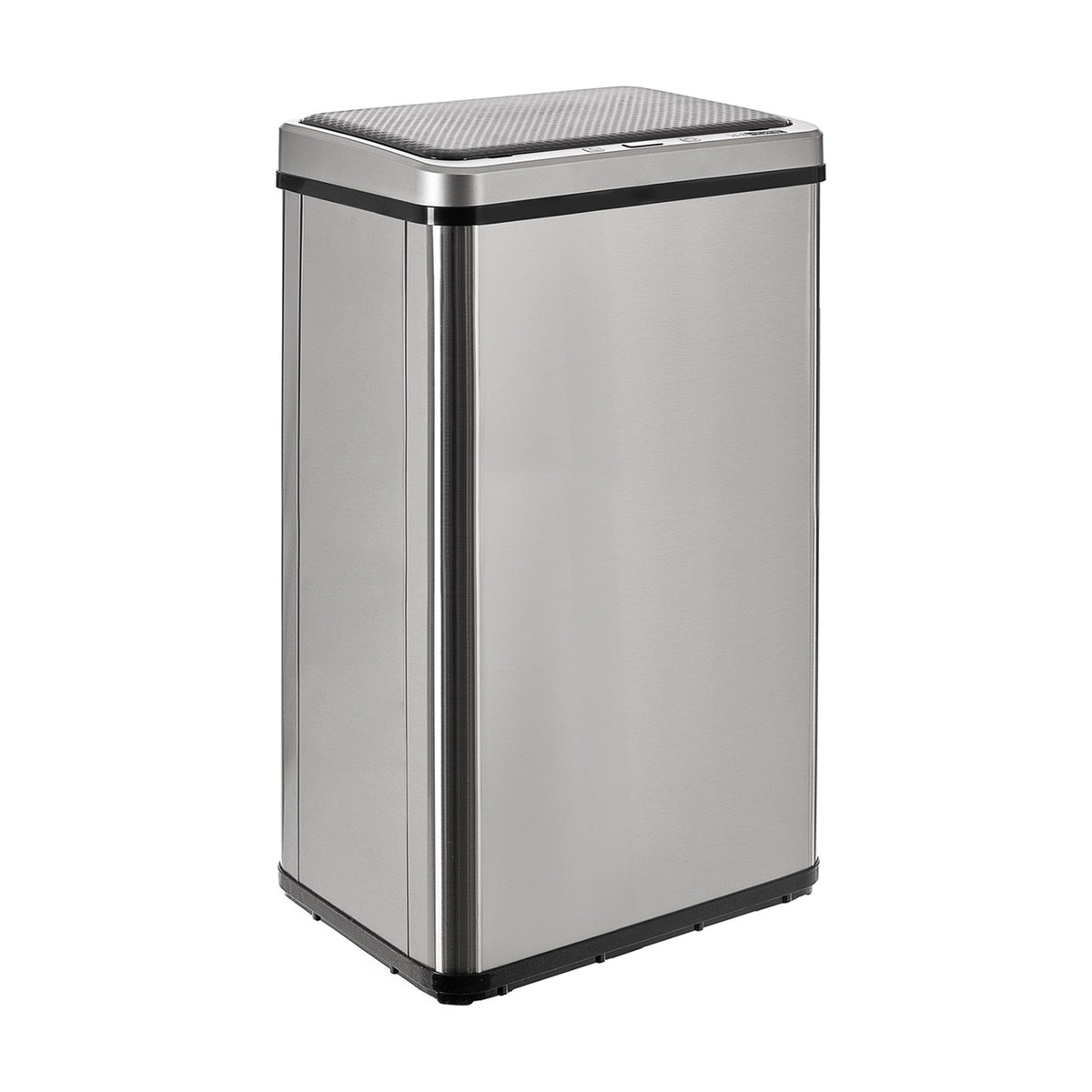 Cubo de basura inteligente sin patas apertura automática 50L gris (3)