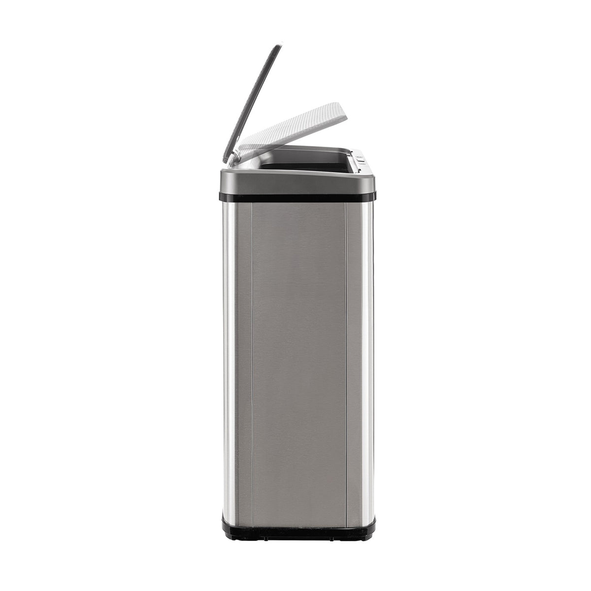 Cubo de basura inteligente sin patas apertura automática 50L gris (9)
