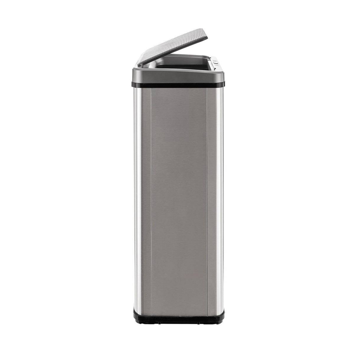 Cubo de basura inteligente sin patas apertura automática 60L gris (8)