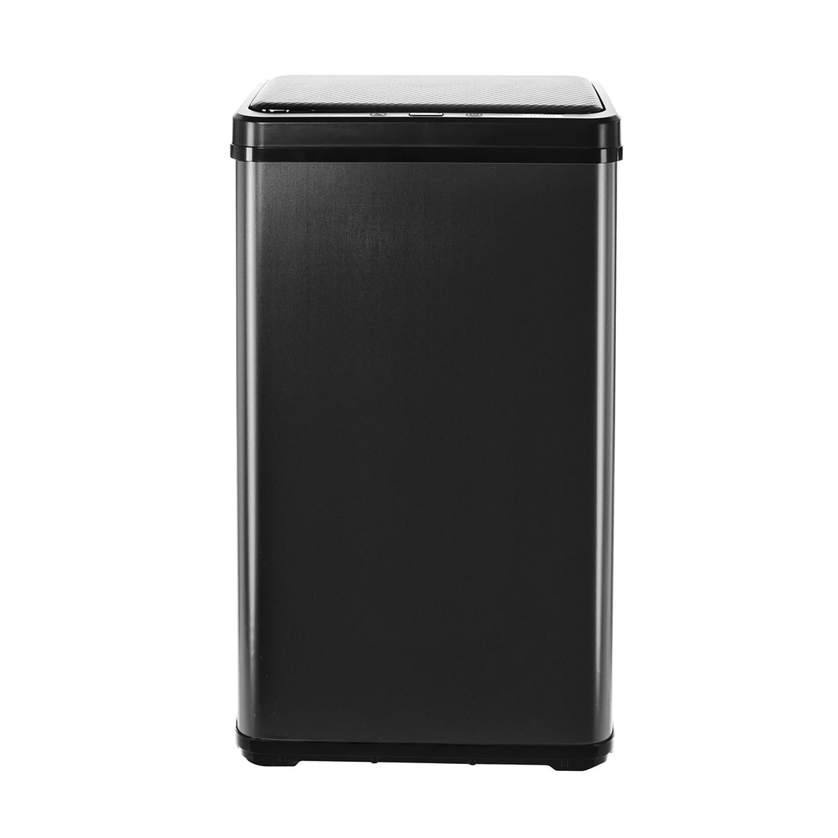 Cubo de basura con sensor apertura automática 50L negro (4)