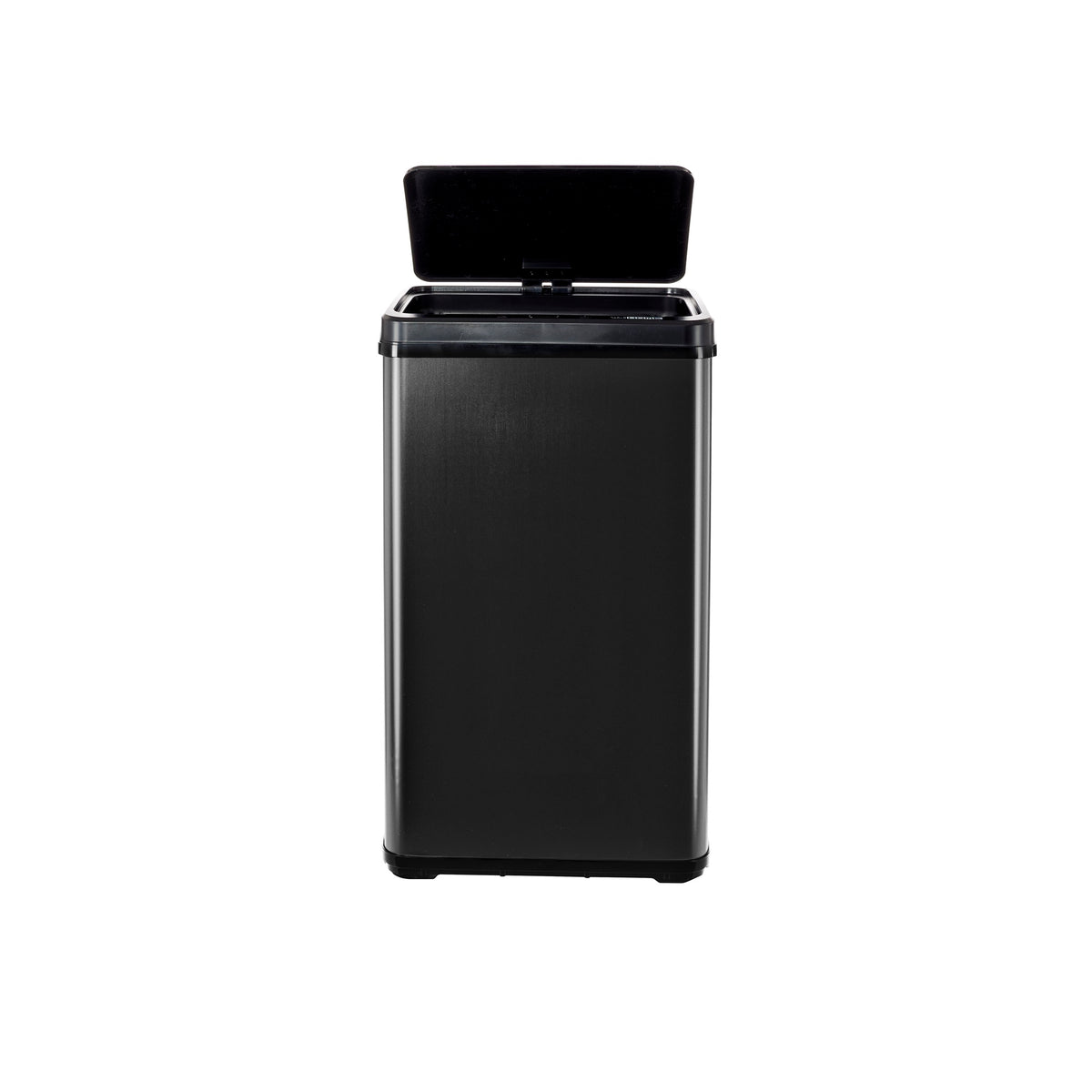 Cubo de basura con sensor apertura automática 50L negro (7)