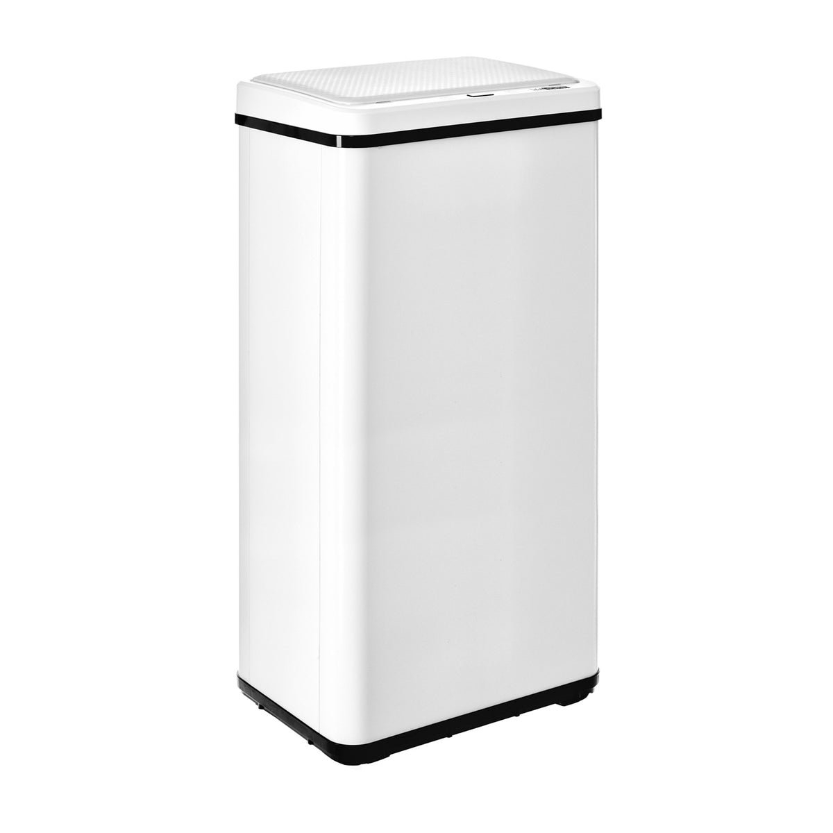 Cubo de basura con sensor apertura automática 60L blanco (3)