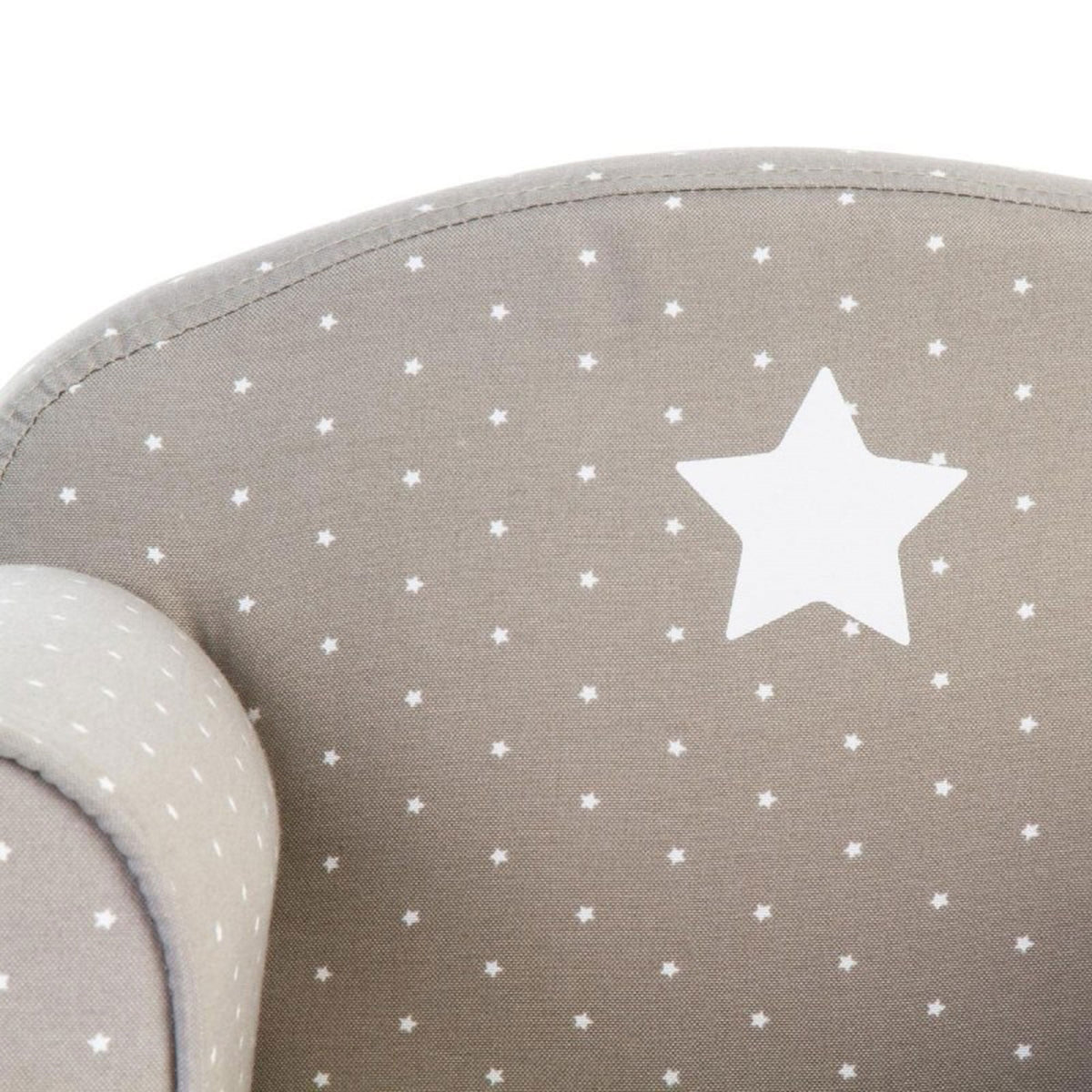 Sillón infantil Classic gris topo con estampado 49x35,2x44cm (3)