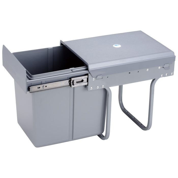 Contenedor reciclaje bajo fregadero extraíble 15L