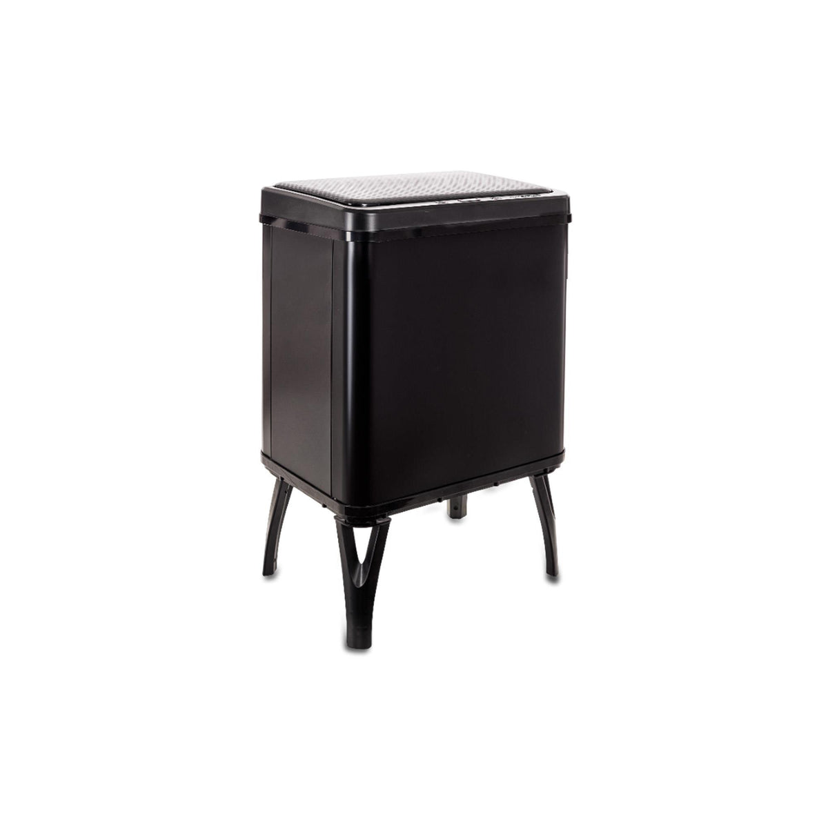 Cubo de basura inteligente apertura automática 30L negro (9)
