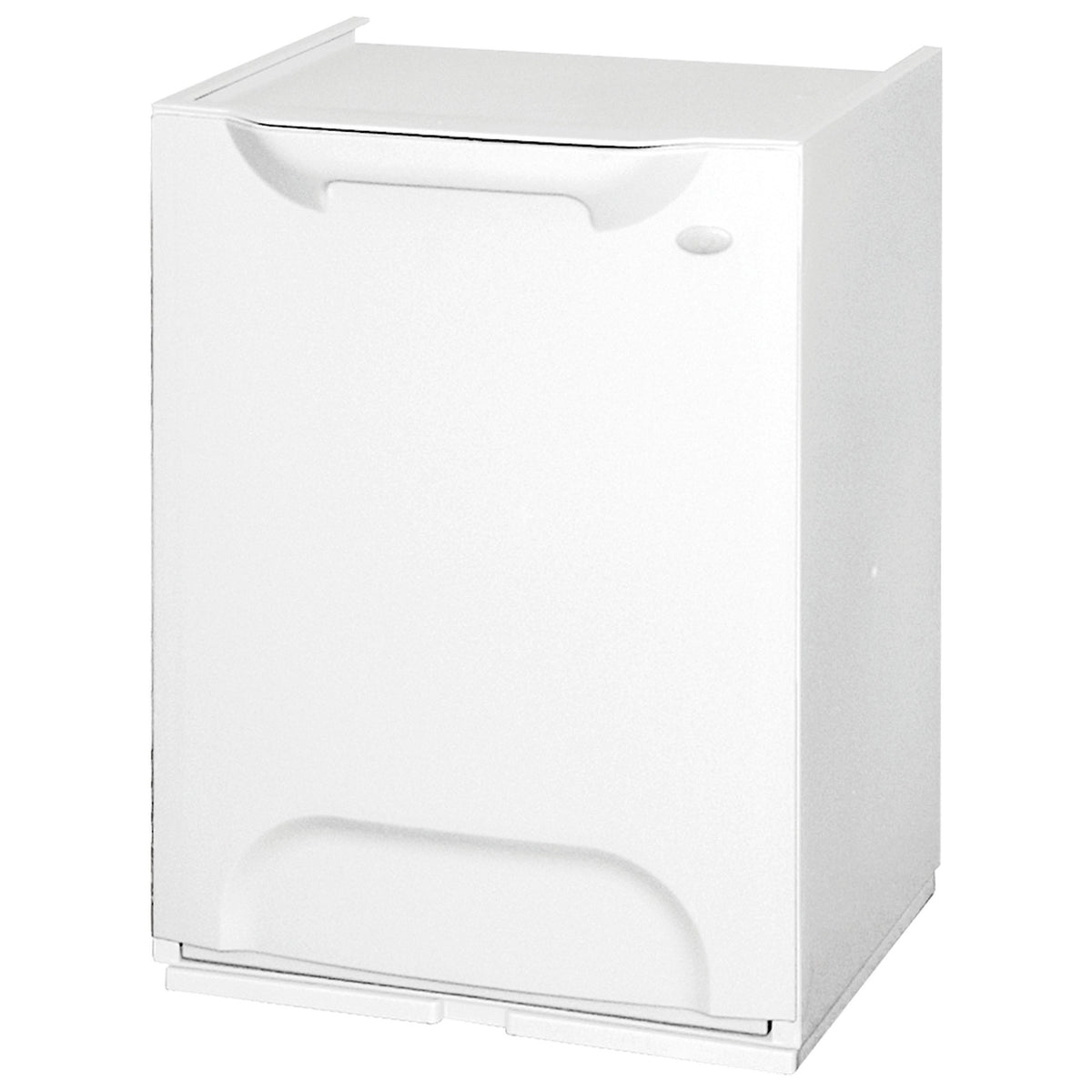 Papelera reciclaje polipropileno 20L con depósito interior blanco