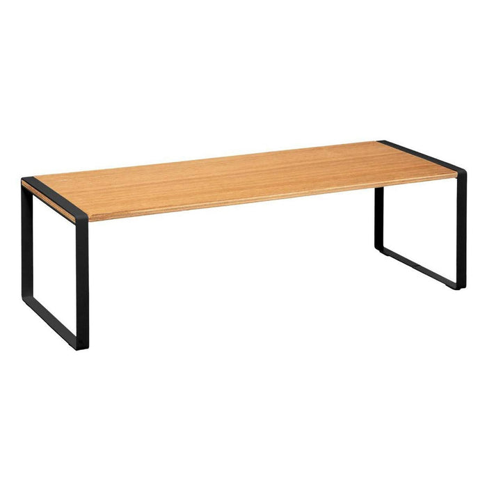 Estante flotante madera negro 50,5x18x15cm