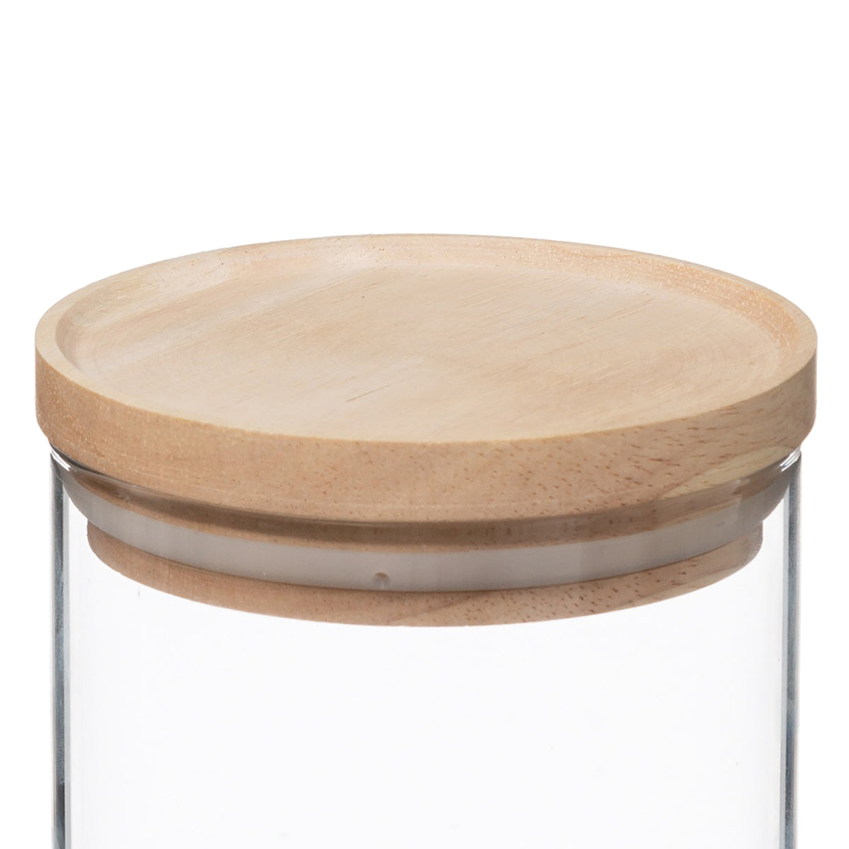 Tarro vidrio y madera cierre hermético 600ml (5)