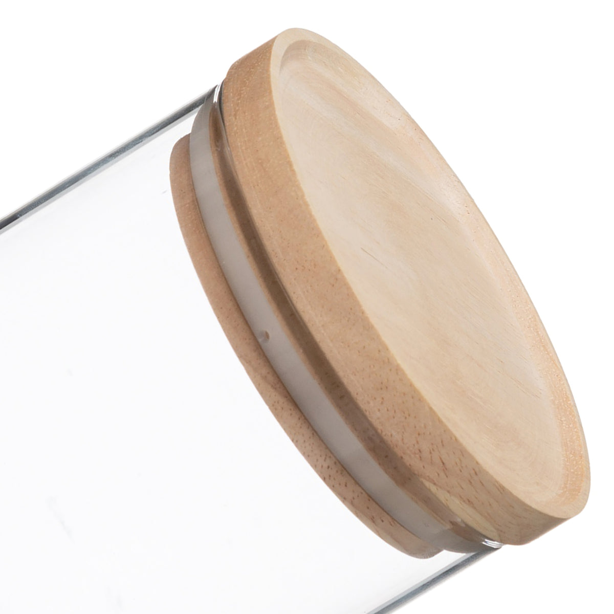 Tarro vidrio y madera cierre hermético 600ml (7)