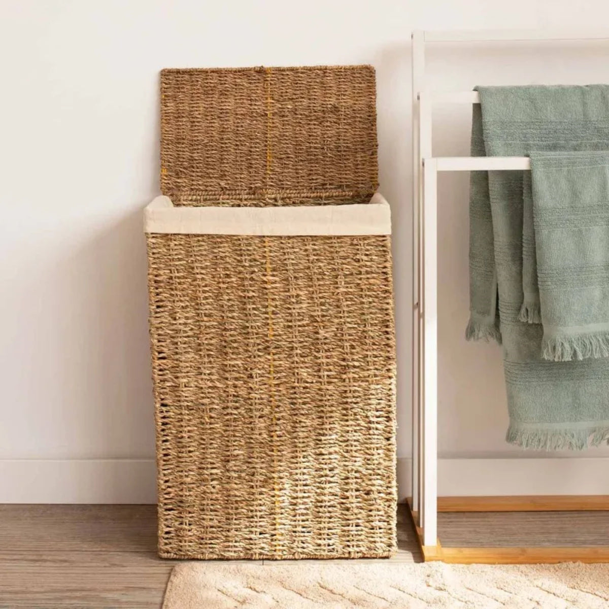 Cesto rectangular para ropa 40L (4)