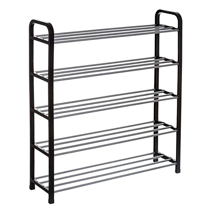 Estantería para zapatos de metal y plástico
