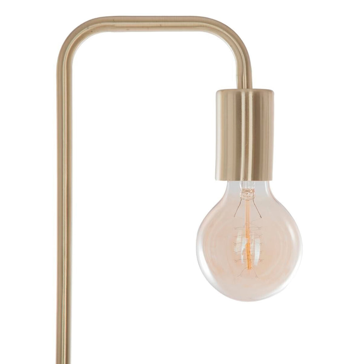 Lámpara de pie metal dorado H150 cm casquillo E27 (7)