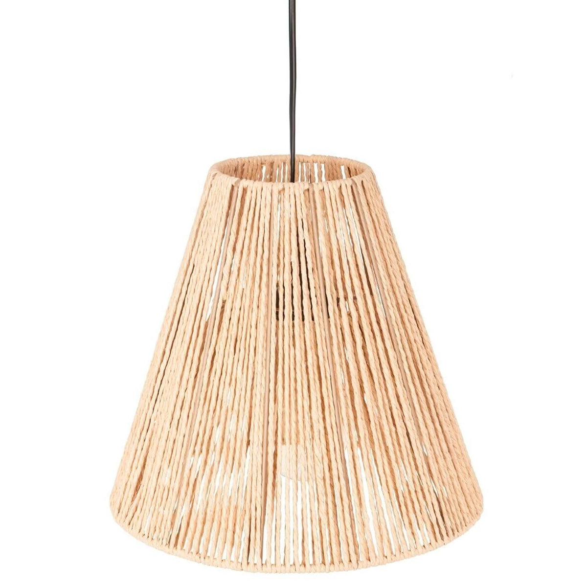 Lámpara colgante techo cuerda Etnik Ø30x27cm