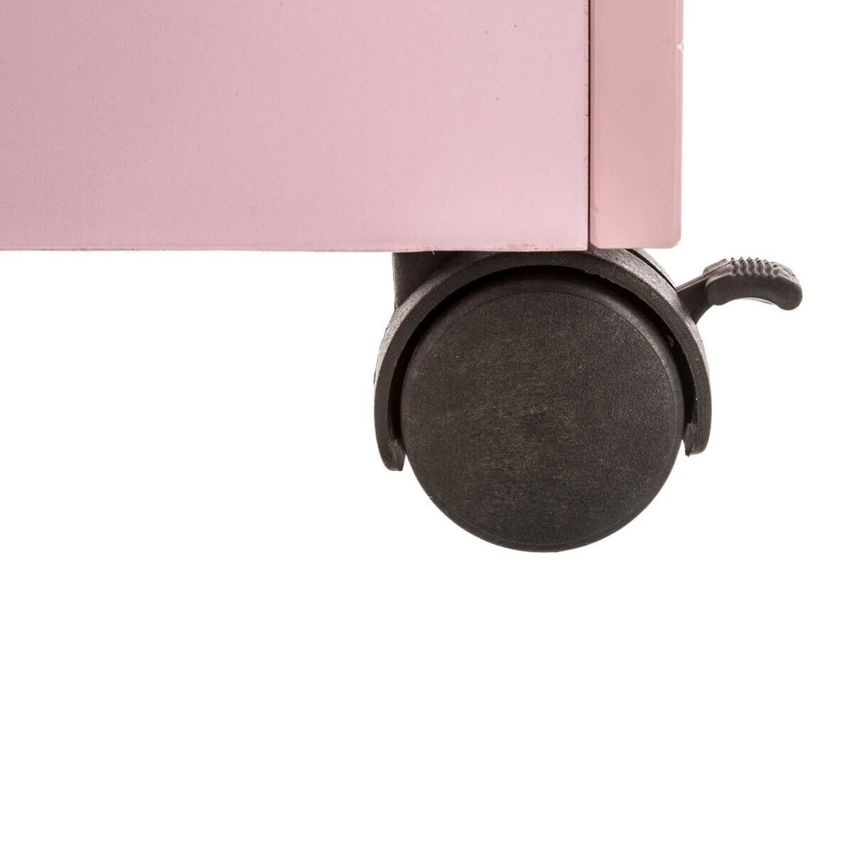 Cofre de juguetes MDF rosa con ruedas 48x28x28,5cm (3)