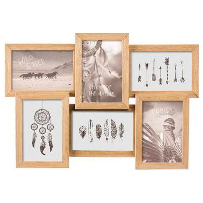 Conjunto 6 marcos decorativos Nature 41x3,2x31cm