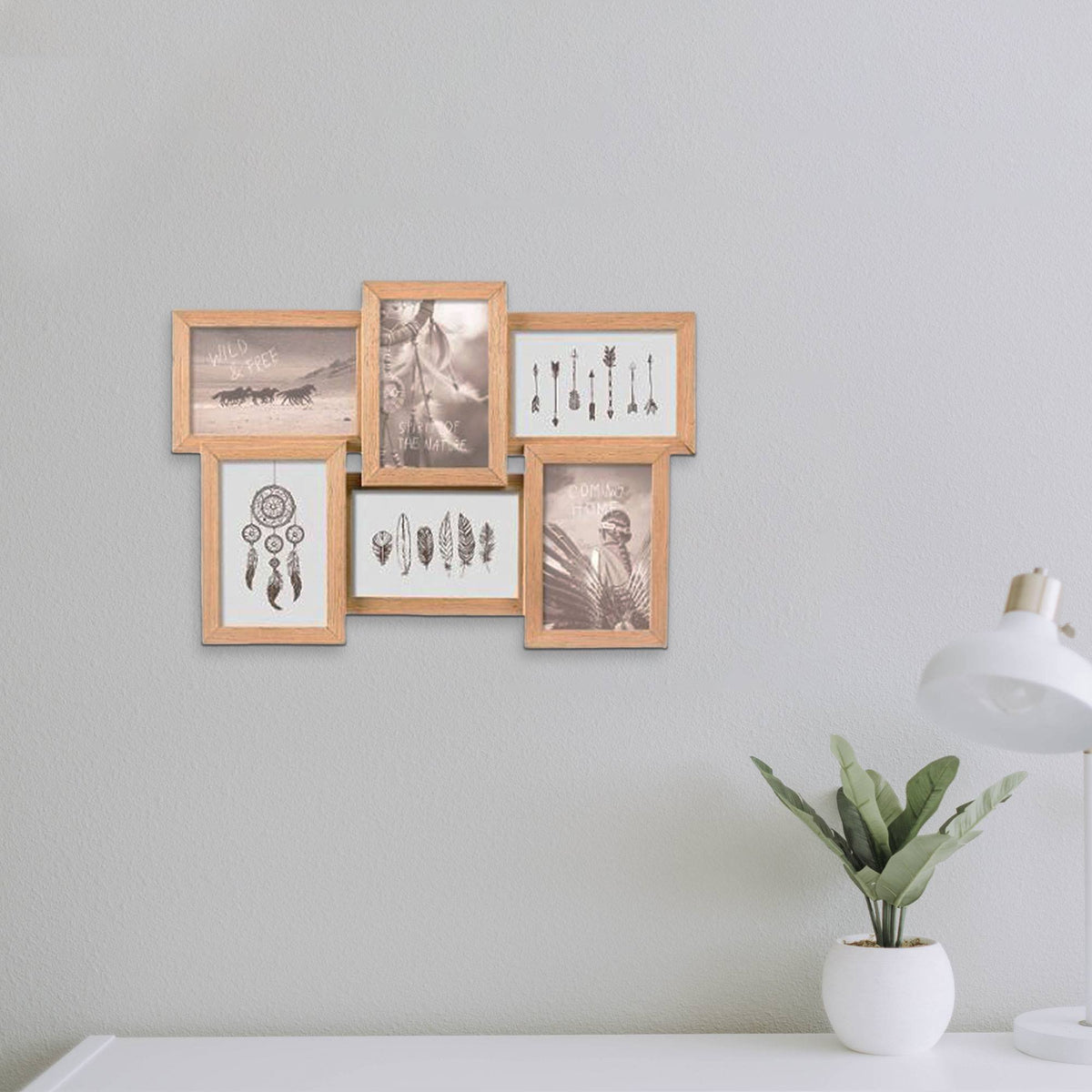 Conjunto 6 marcos decorativos Nature 41x3,2x31cm (3)