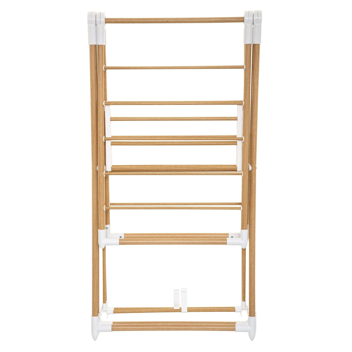 Tendedero plegable acero inox marrón 136x52x92cm (3)