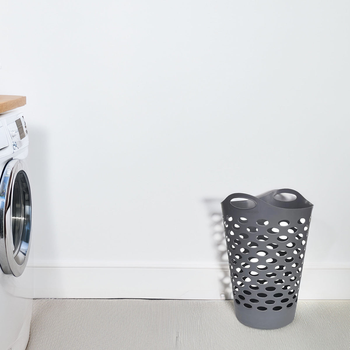 Cesto para la colada gris 60L (3)