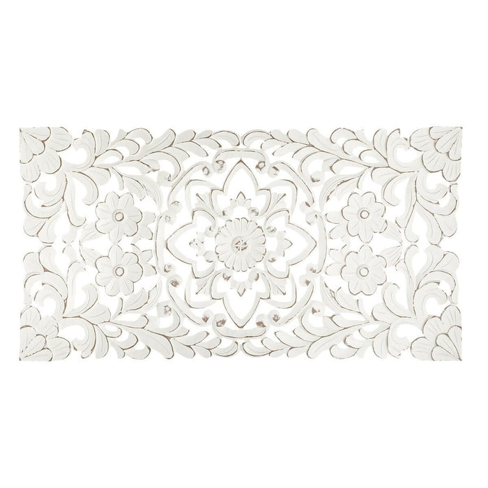 Decoración de pared madera tallada Fanny 85x45cm