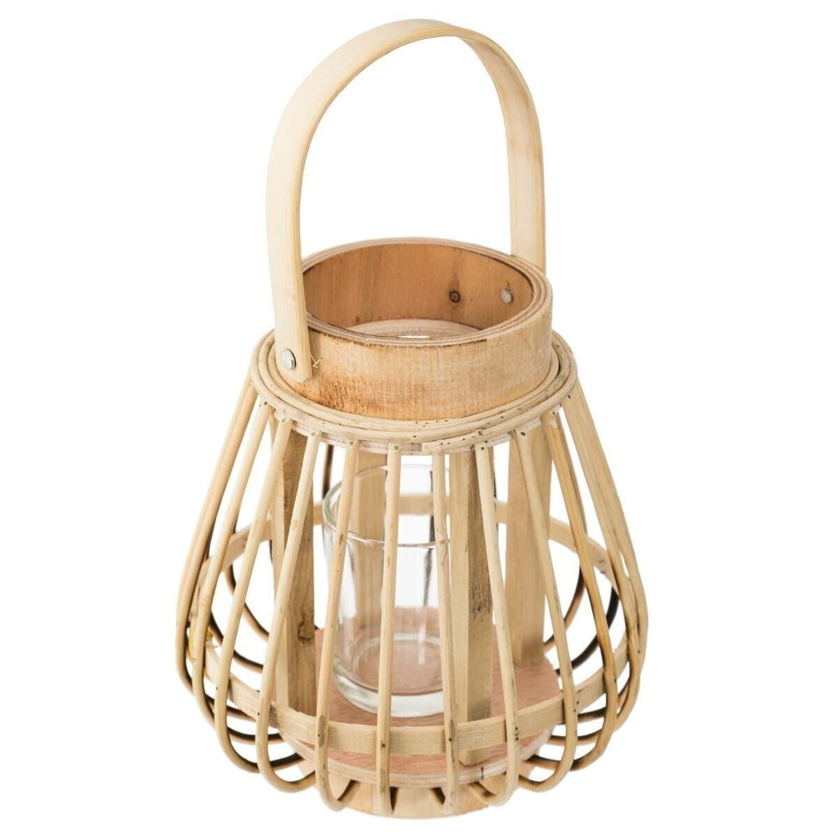 Farol Rania de ratán 14x16cm
