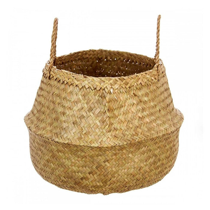 Cesta plegable caña natural 43,5x29cm