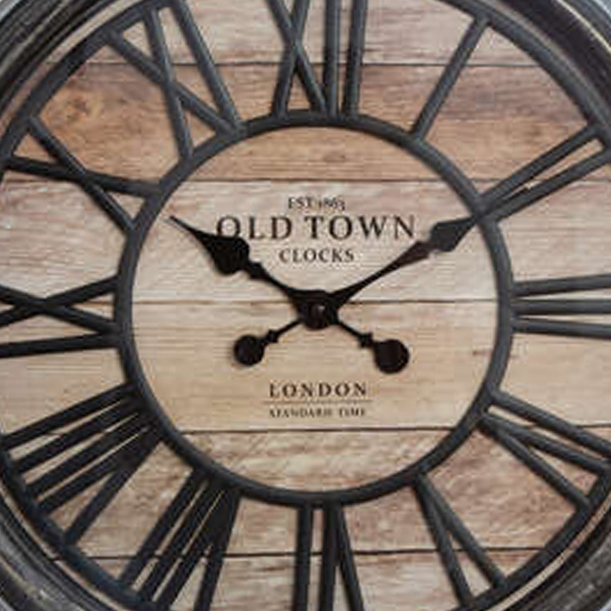 Reloj decorativo en relieve plástico Ø49cm (6)
