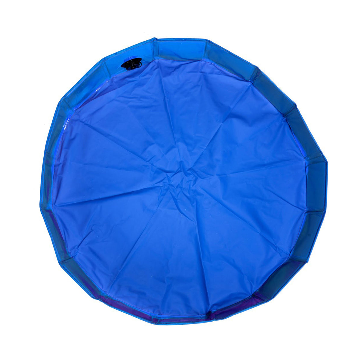 Piscina desmontable para mascotas Ø120x30cm azul antideslizante (3)