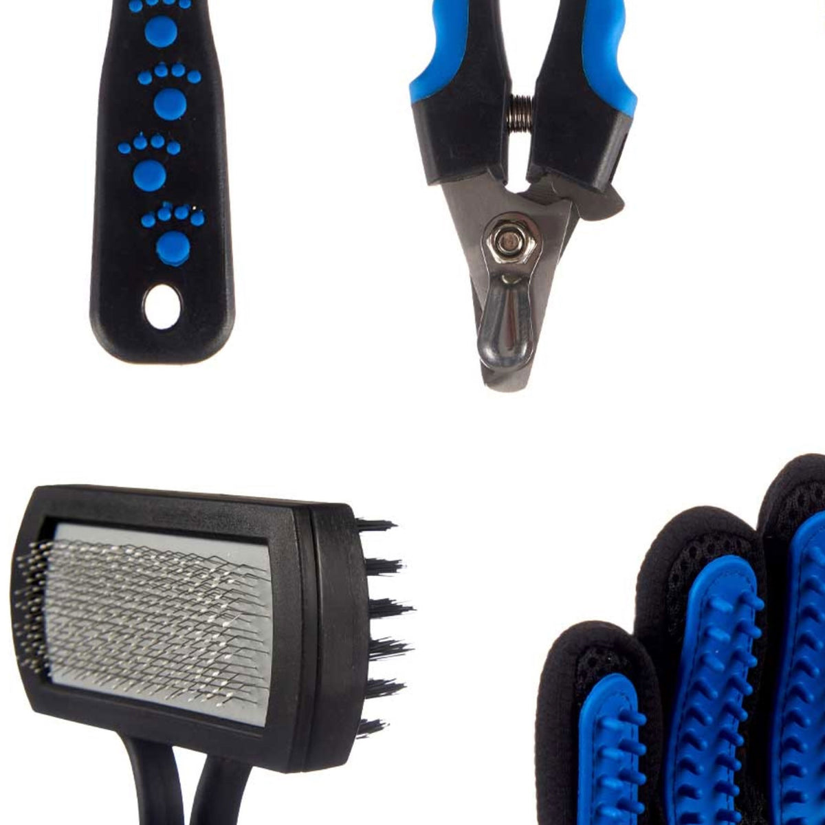 Set de cuidado para mascotas cepillo peine y accesorios (3)