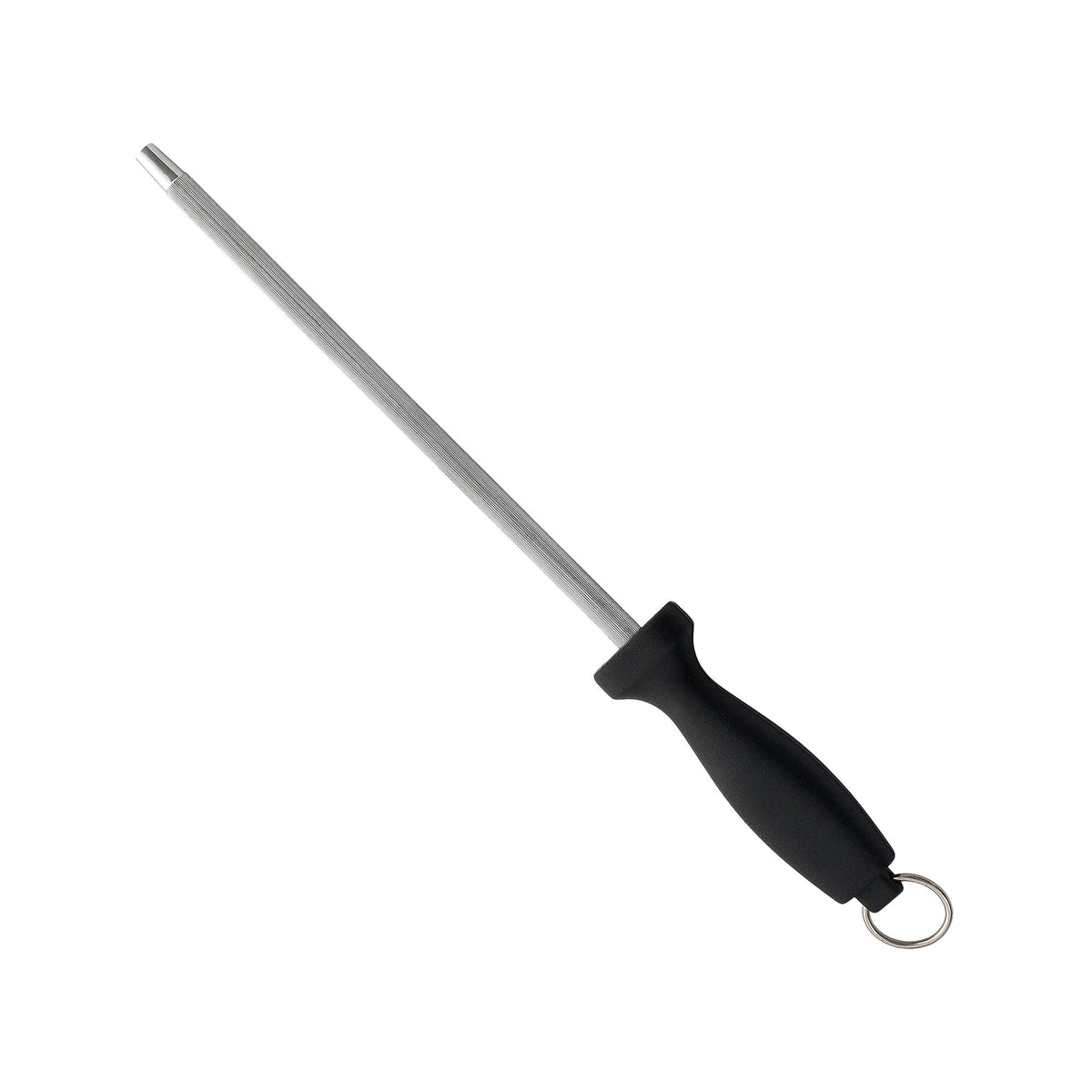 Set cuchillo jamonero 25cm y chaira 21cm acero inox (6)