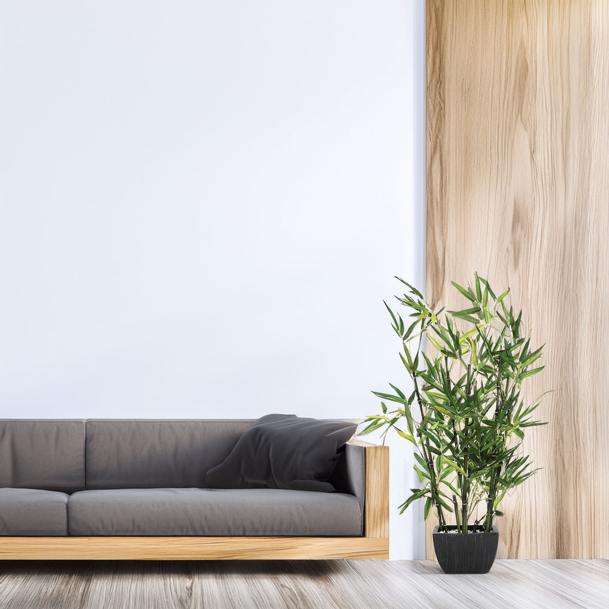 Bambú artificial en maceta Ø43x70cm (4)