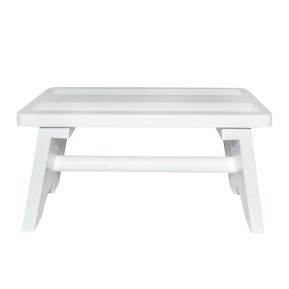 Taburete multifunción desmontable color blanco (3)