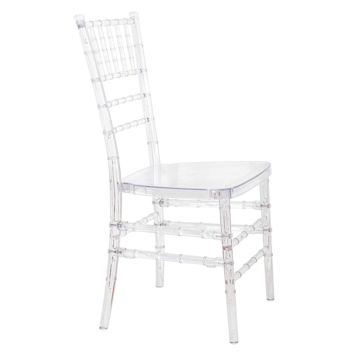 Silla de plástico estilo clásico 40x41x91cm