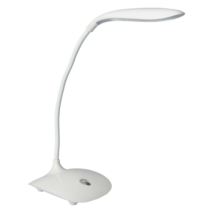 Lámpara de mesa USB color blanco H.44cm